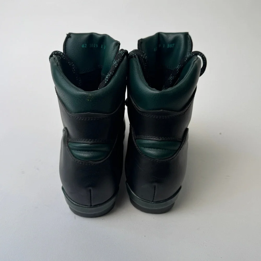 Alpina BC 5019 Backcountry Ski Boots Mens Size 9 Black‎ Green Thinsulate